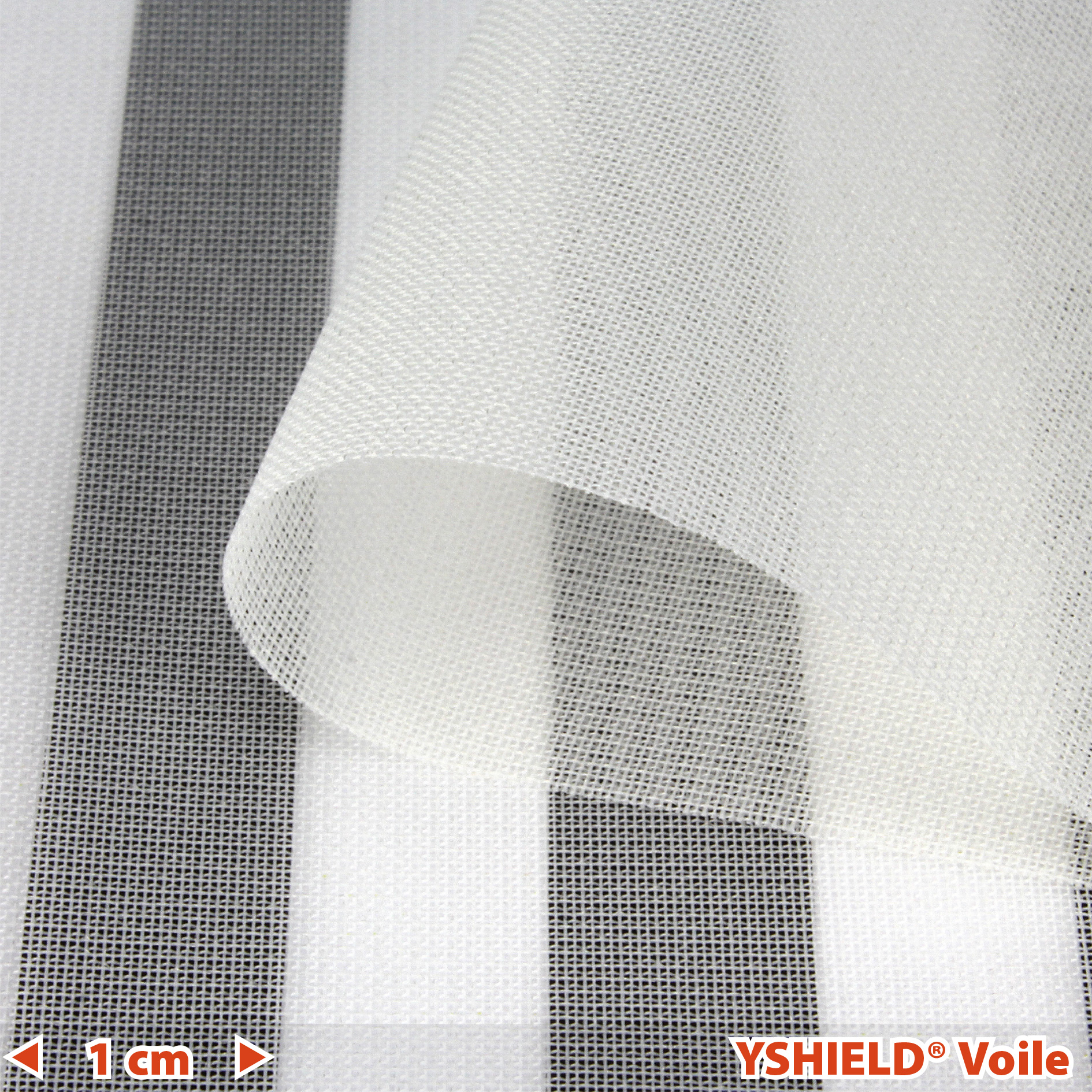 Swiss-Shield® VOILE | Abschirmstoff | Breite 250 cm | 1 Meter – Bild 1