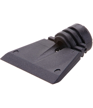 Dampfspachtel schwarz (Kunststoff)