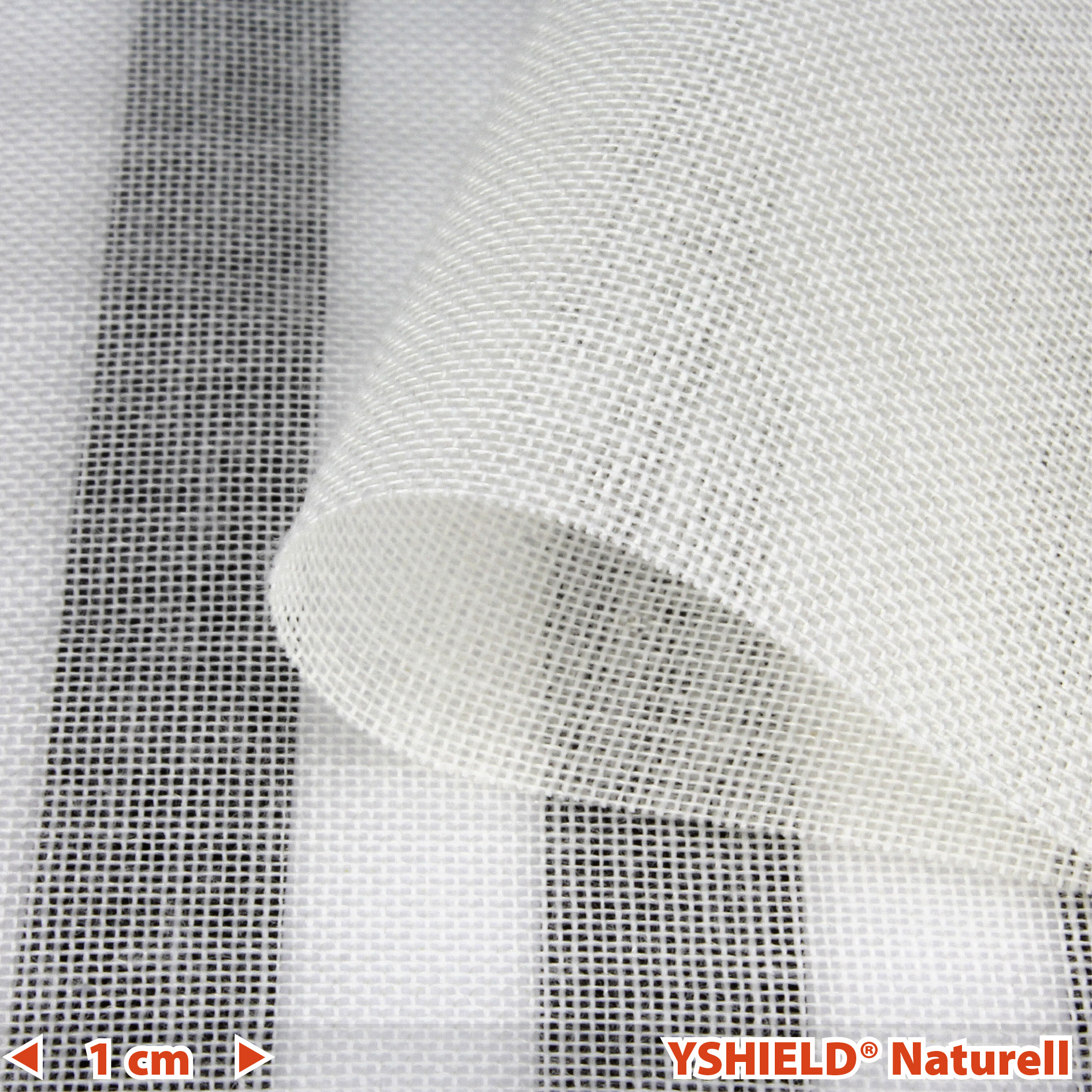 Swiss-Shield® NATURELL™ | Abschirmstoff | Breite 250 cm | 1 Meter – Bild 1