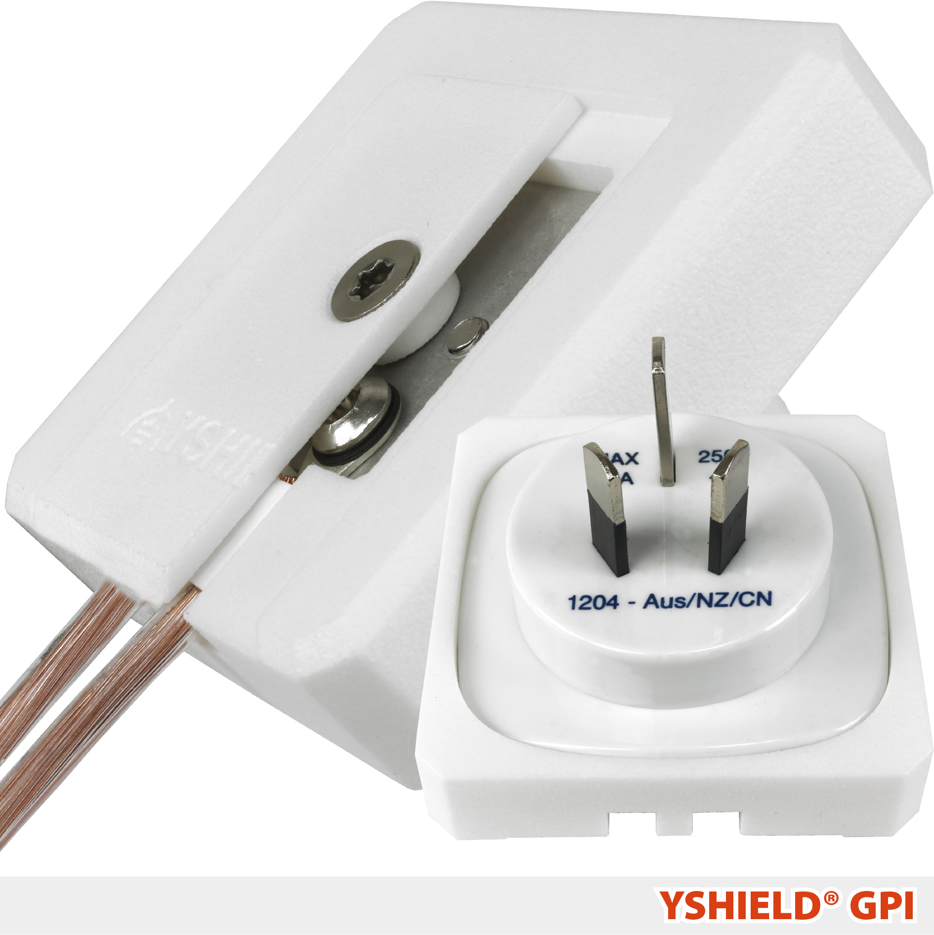 YSHIELD® GPI | Erdungsstecker I (AS/NZS 3112; GB 1002; IRAM 2073) – Bild 1