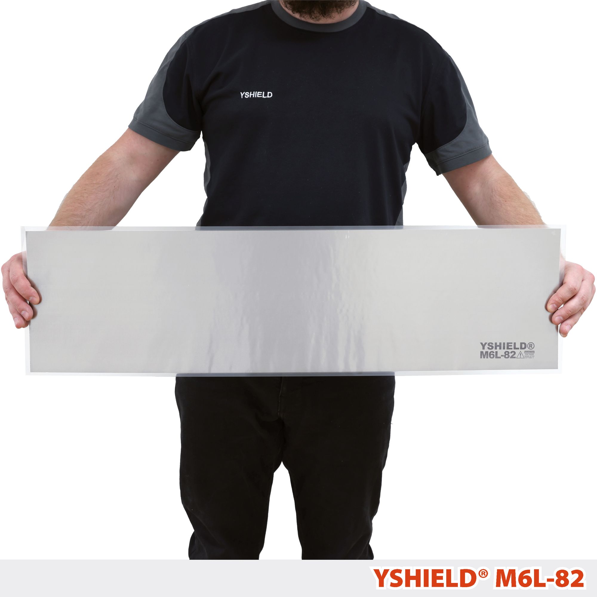 Abverkauf: YSHIELD® M6L-82 | Sechslagige Magnetfeld-Abschirmplatte | 80x21 cm
