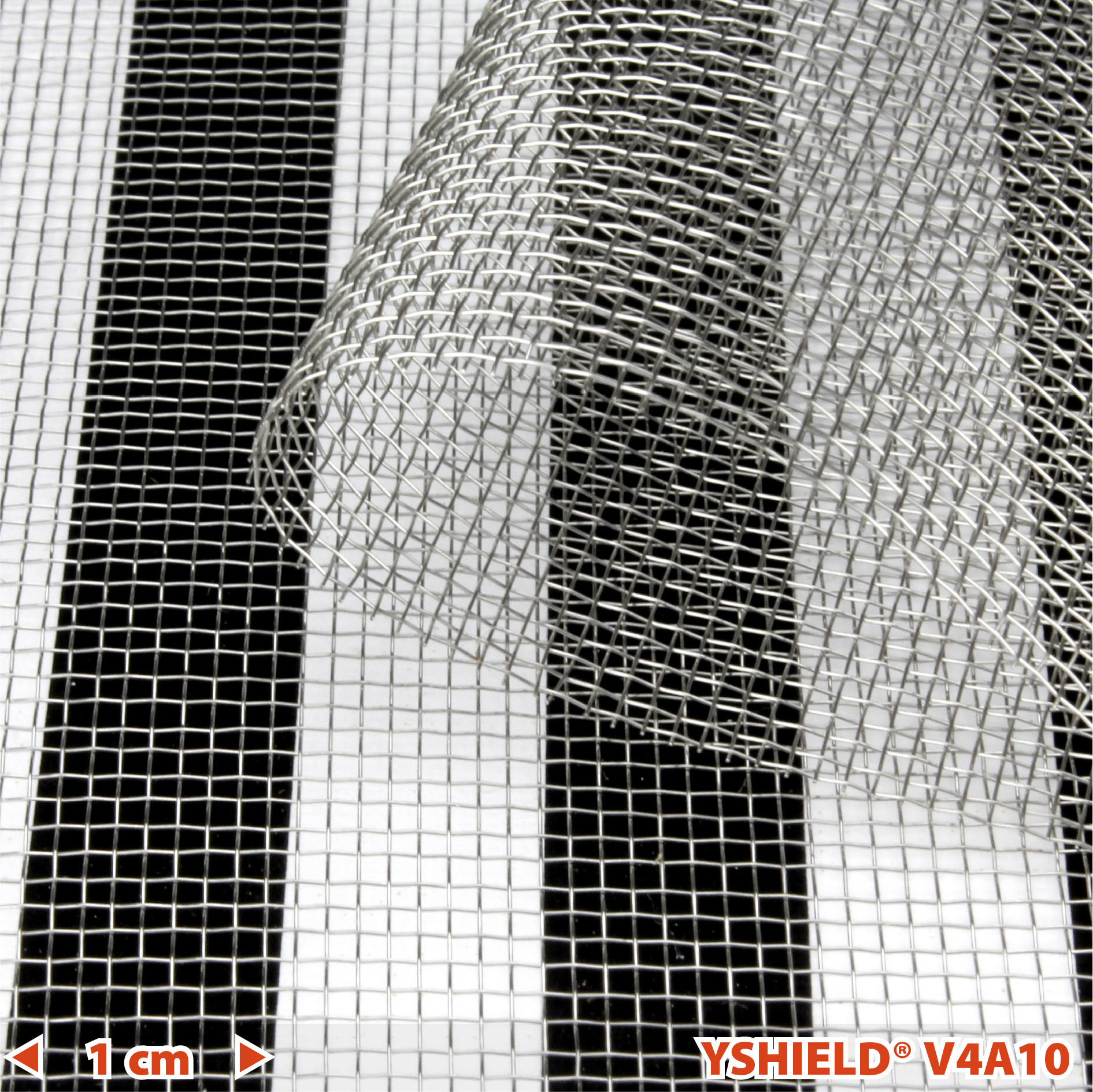 YSHIELD® V4A10 | Edelstahlgewebe | Breite 90 cm | 1 Meter