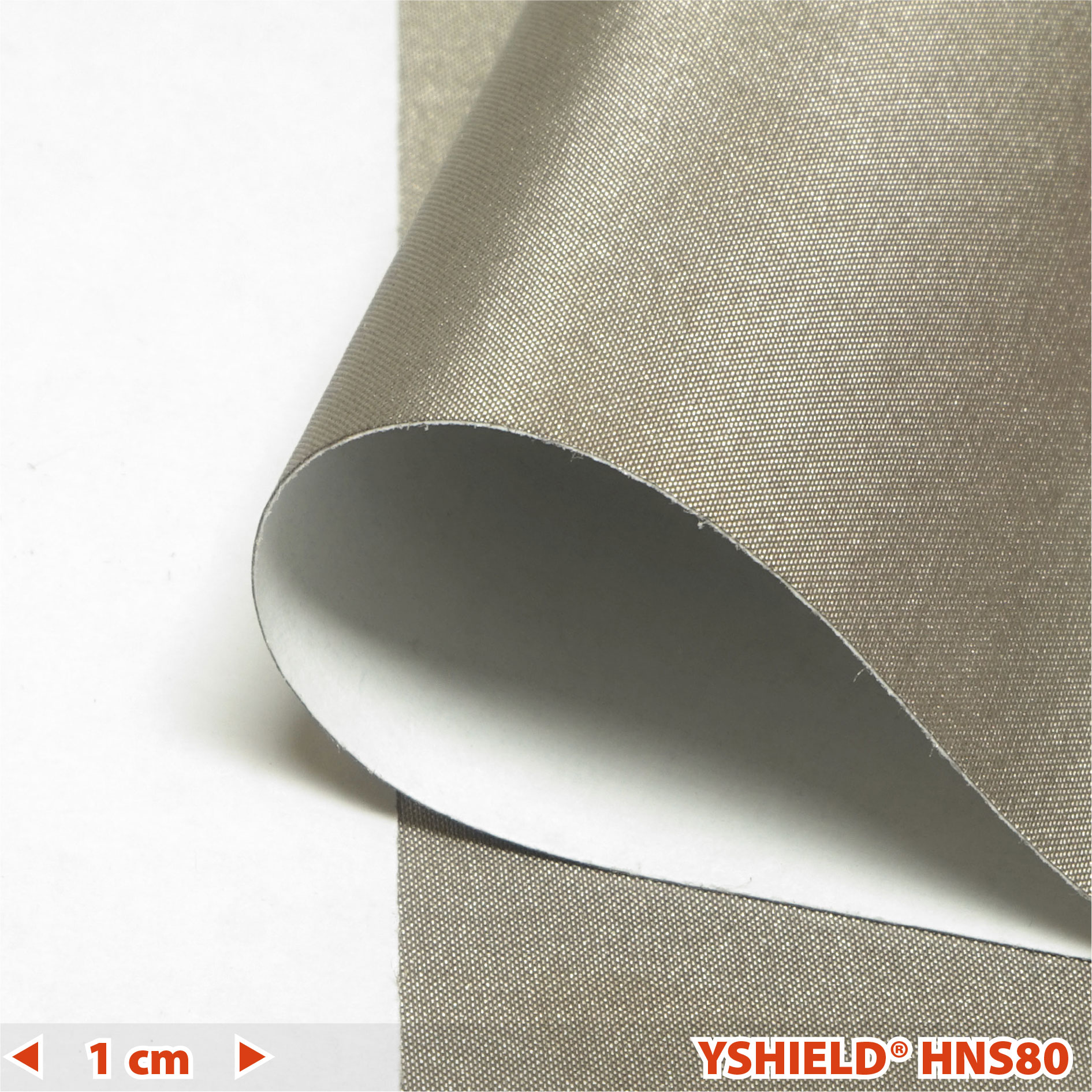 YSHIELD® HNS80 | Abschirmgewebe selbstklebend | Breite 90 cm | 1 Meter