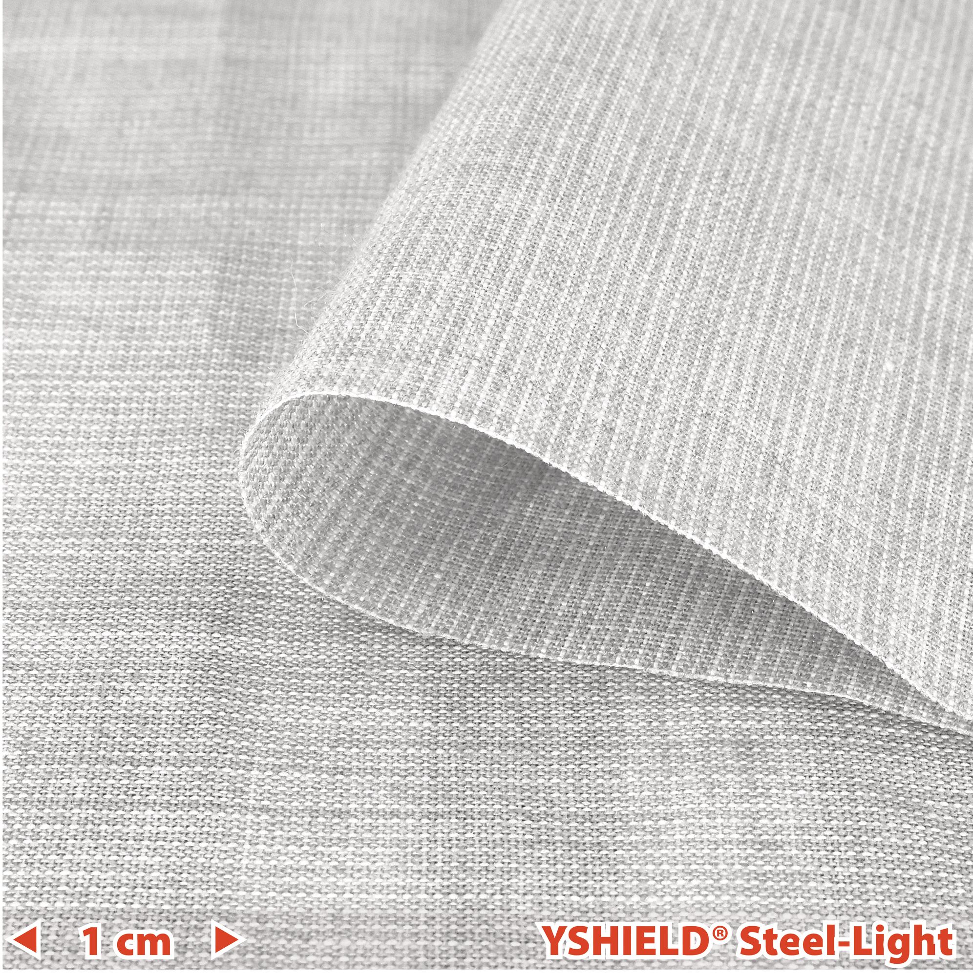 YSHIELD® STEEL-LIGHT | Abschirmstoff | Breite 150 cm | 1 Meter – Bild 1