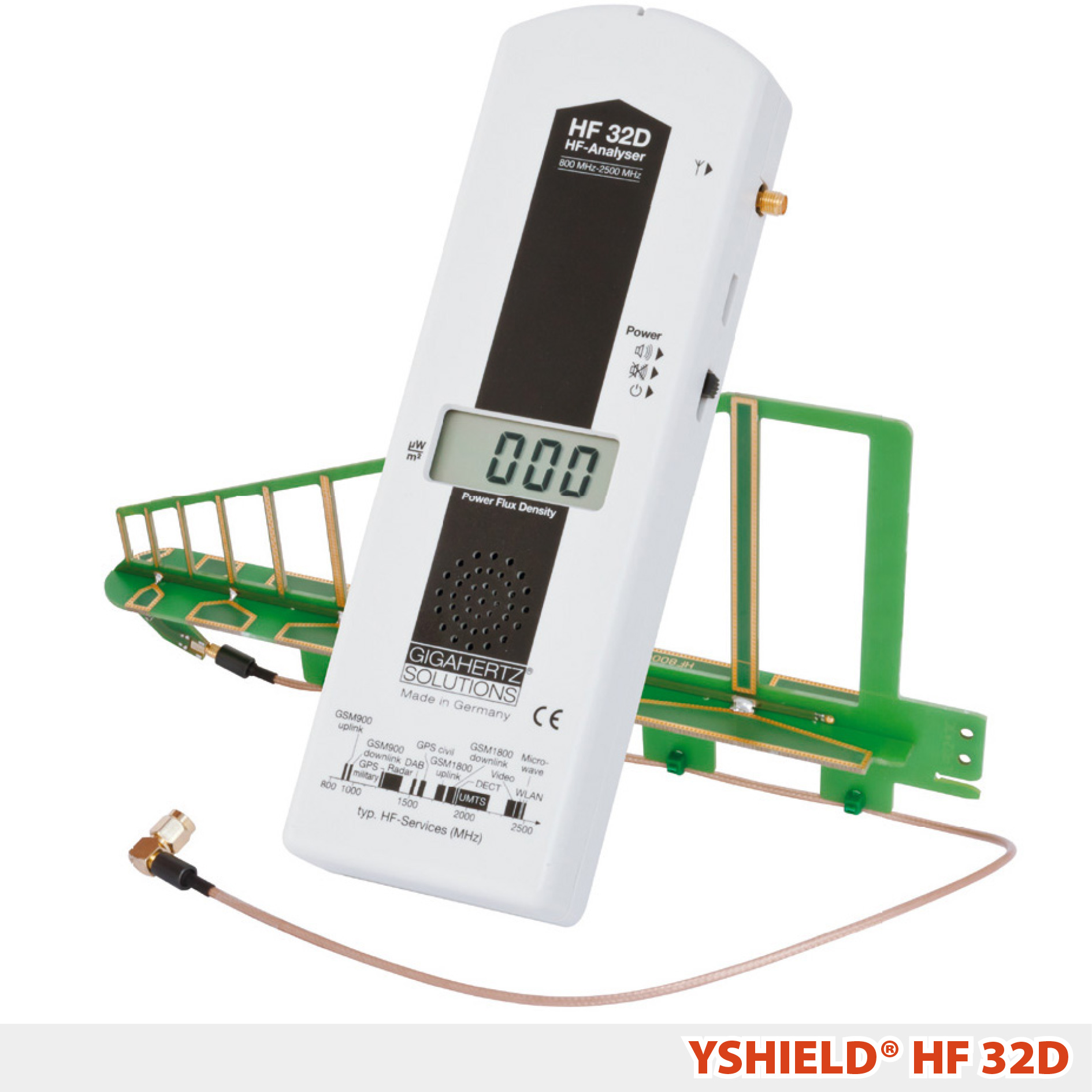 Gigahertz-Solutions HF32D | Messgerät | YSHIELD® Edition