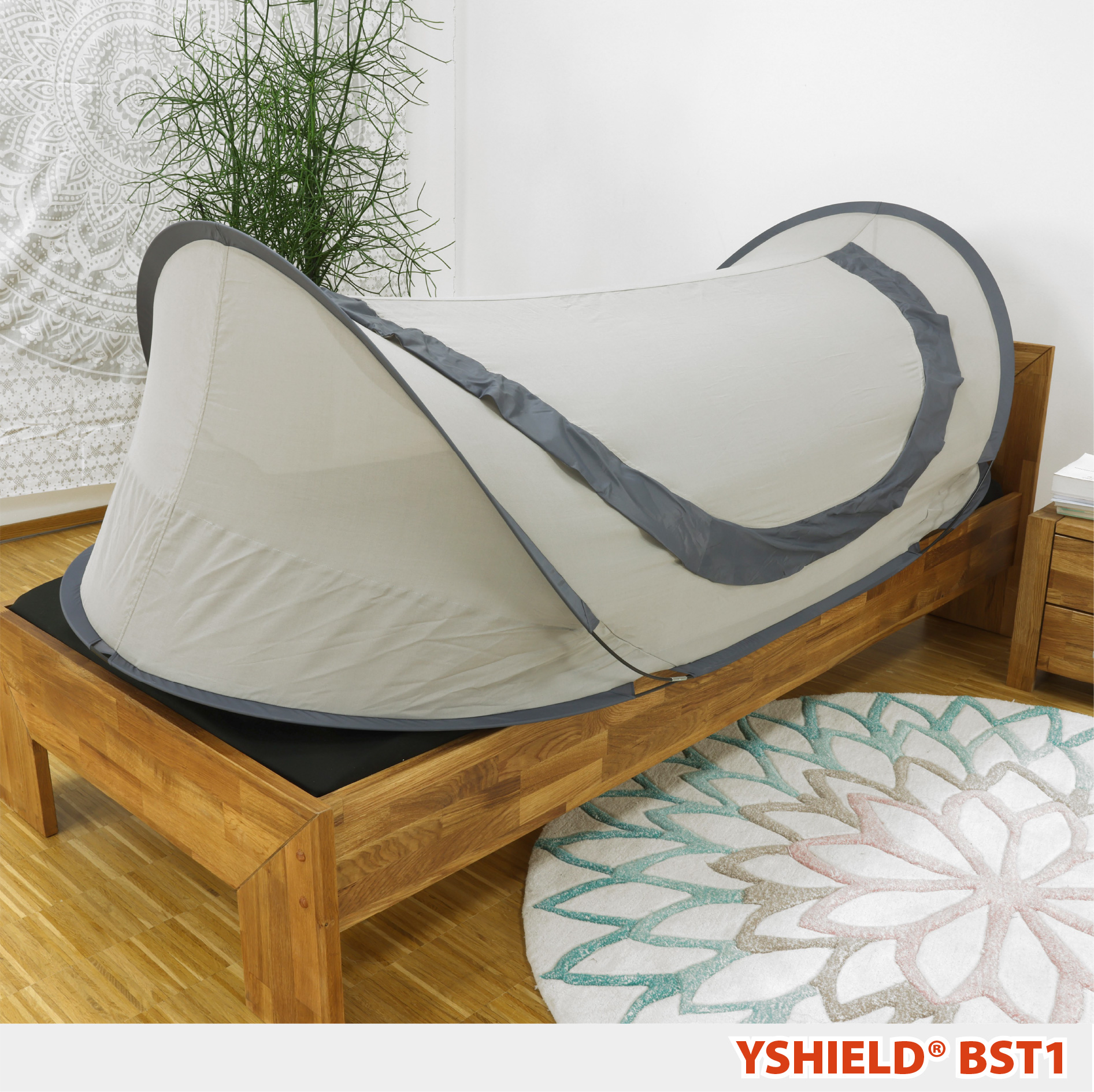 YSHIELD® BST1 | SAFECAVE Abschirmzelt Popup | Einzelbett – Bild 1