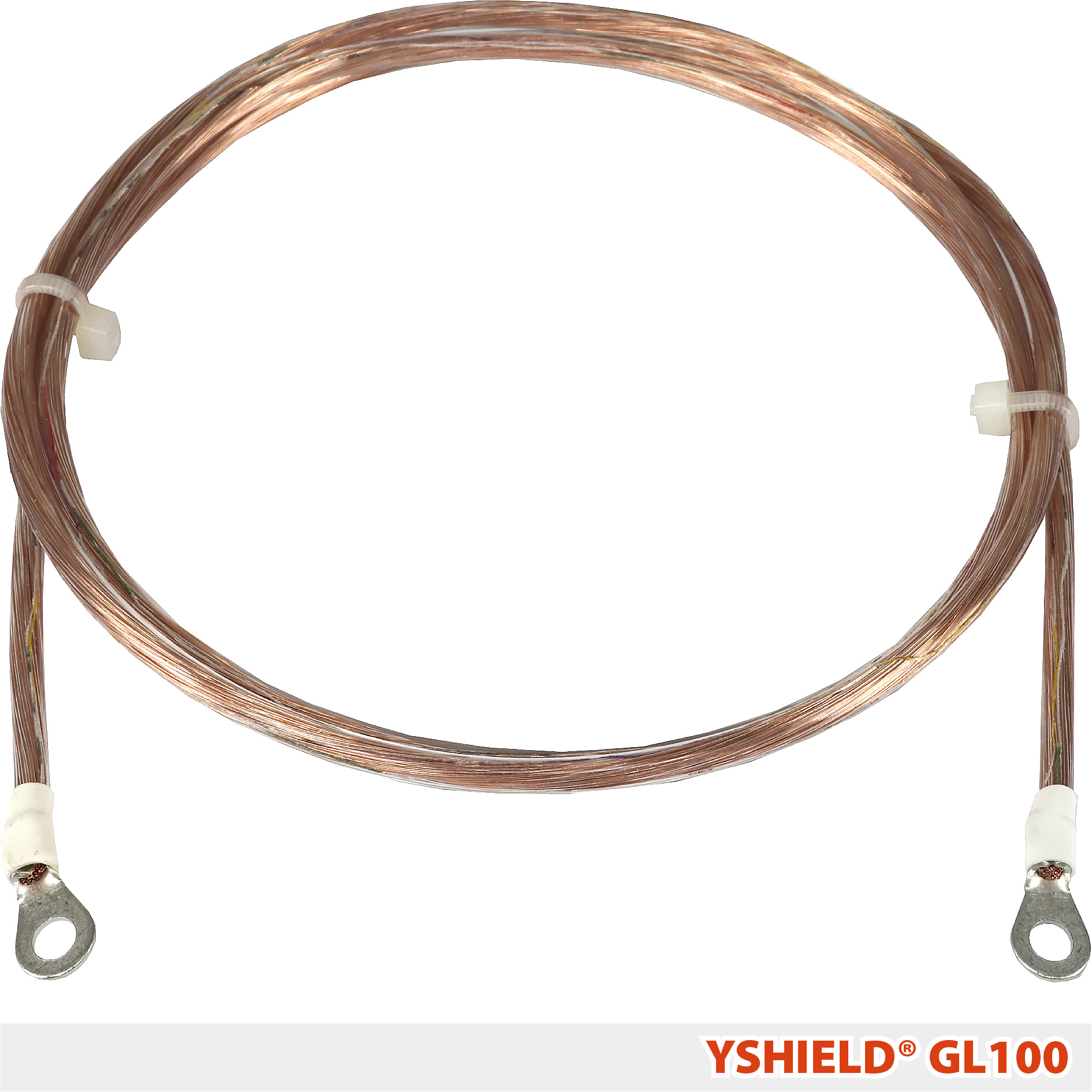 YSHIELD® GL100 | Erdungskabel | 1 Meter – Bild 1