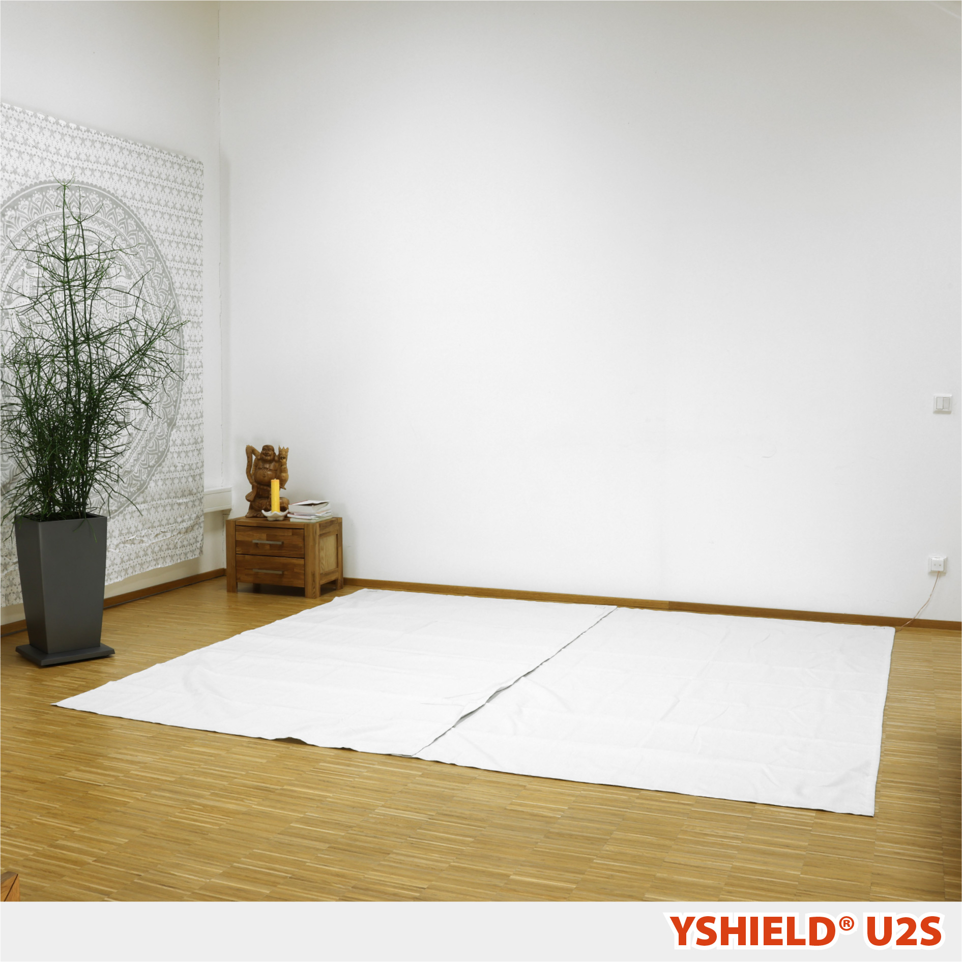 YSHIELD® U2S | Baldachinunterlage | Doppelbett | STEEL-TWIN – Bild 1
