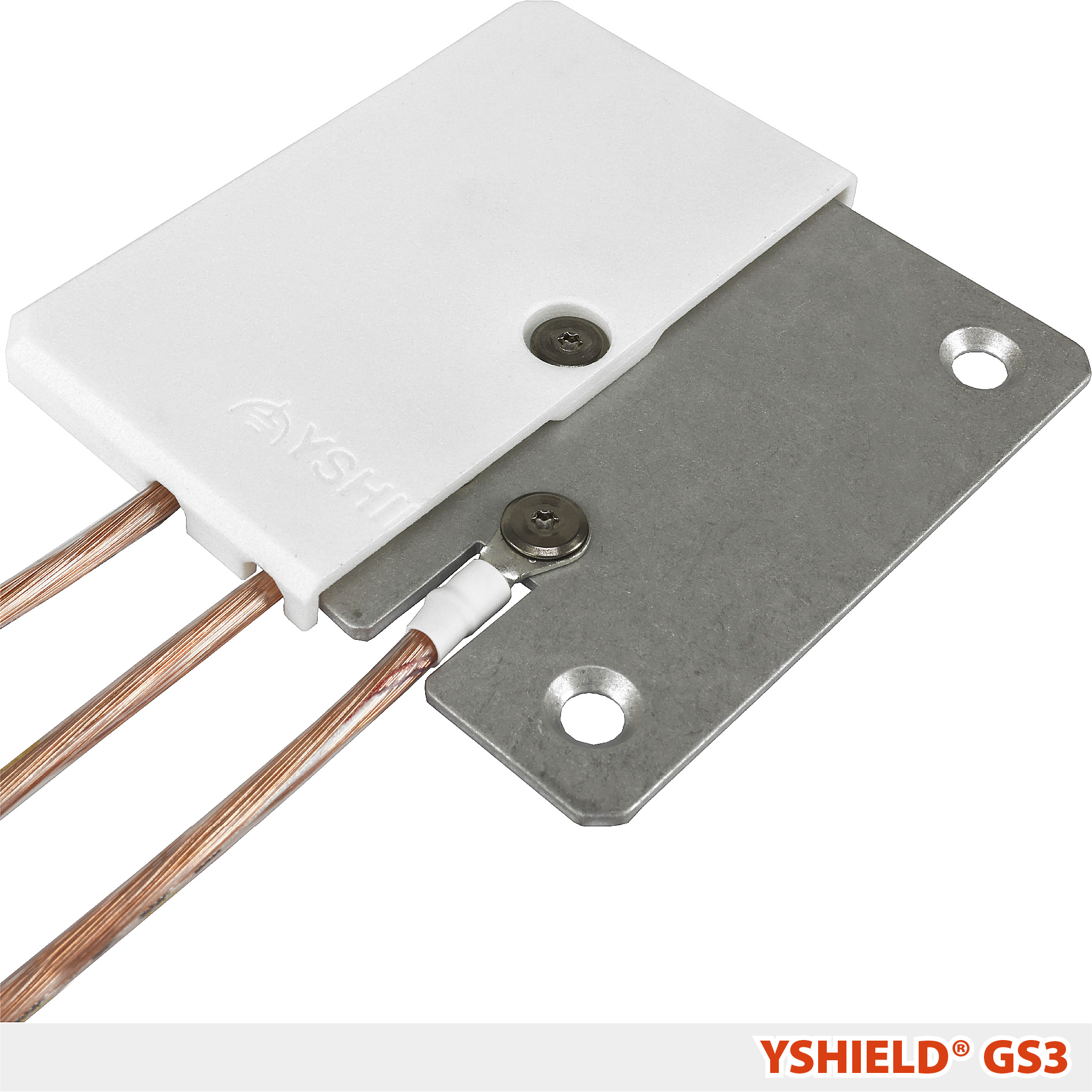 YSHIELD® GS3 | Erdungsplatte 80x80 mm – Bild 1
