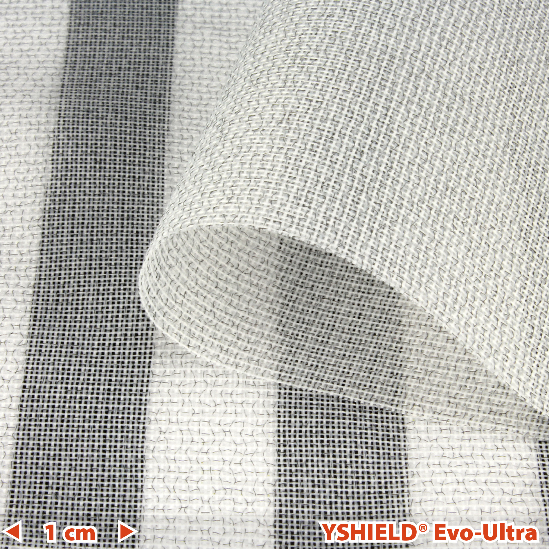 Swiss-Shield® EVOLUTION-ULTRA™ | Abschirmstoff | Breite 200 cm | 1 Meter | SONDERPOSTEN