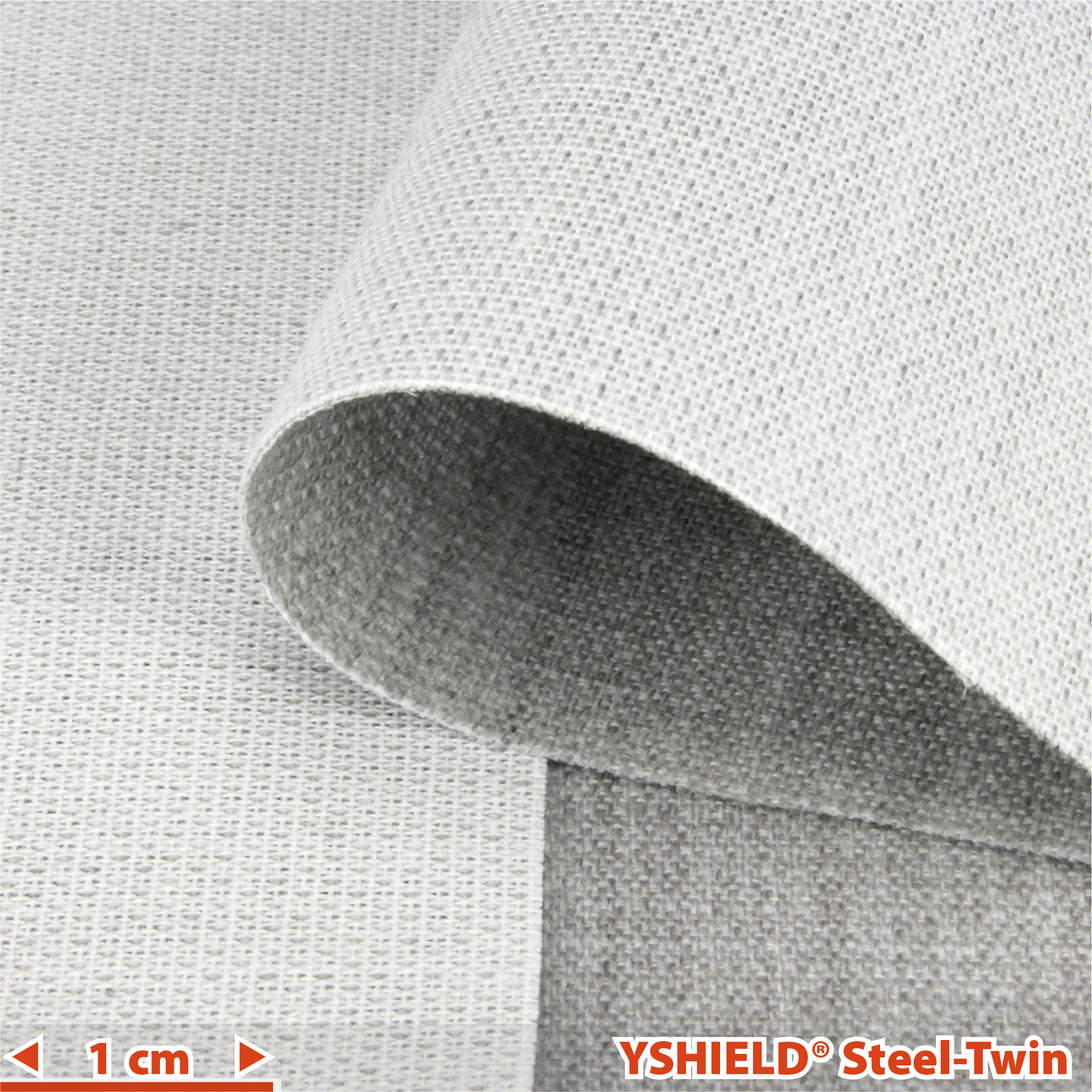 YSHIELD® STEEL-TWIN | Abschirmstoff | Breite 150 cm | 1 Meter – Bild 1