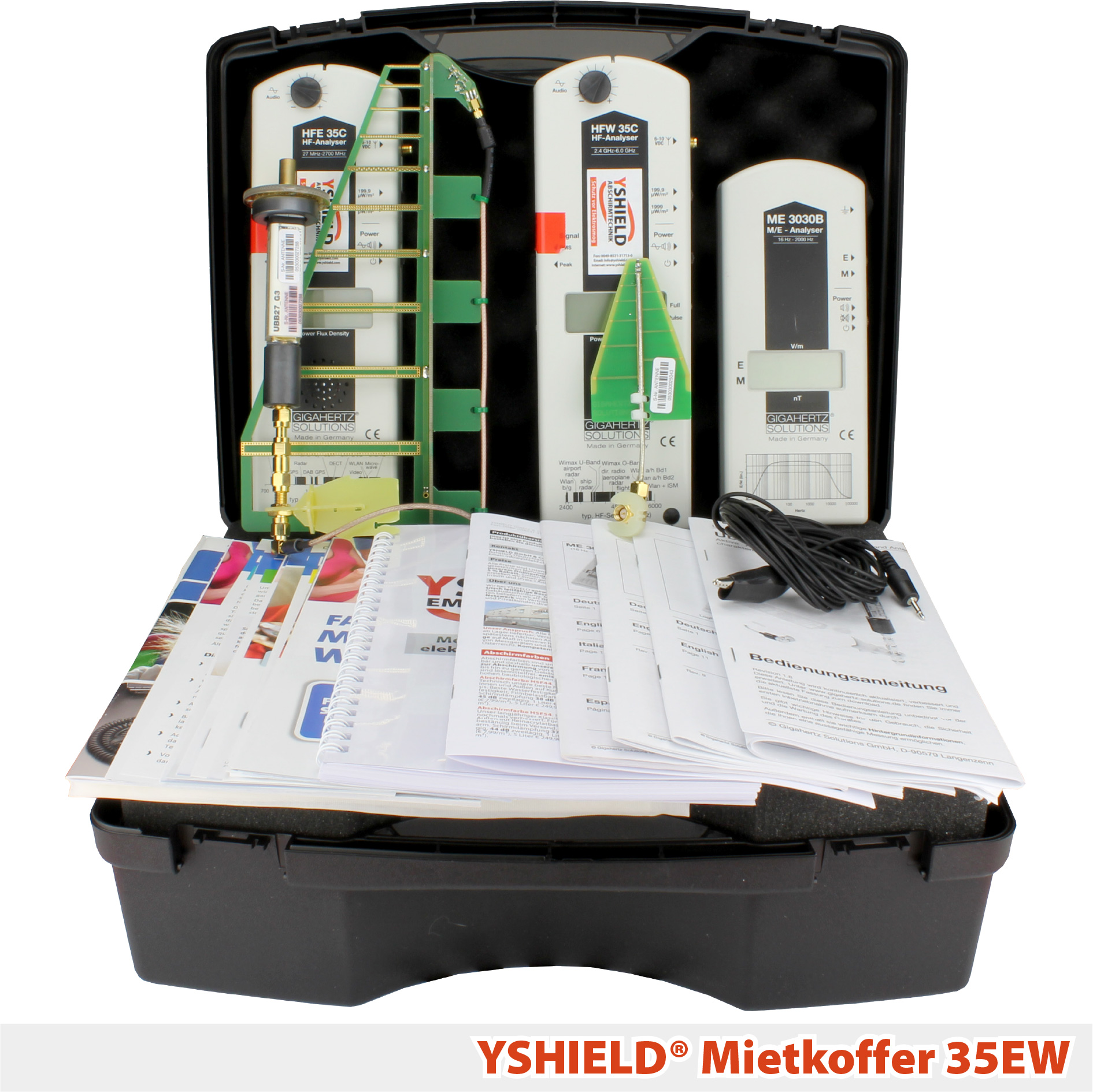 YSHIELD® 35EW | Mietkoffer | Miete 7 Tage